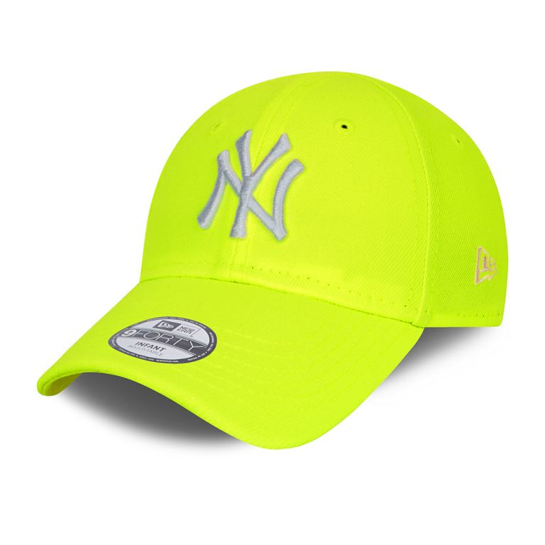 Gorras New Era 9forty Amarillos - New York Yankees Neon Pack Infant 96271XCGU